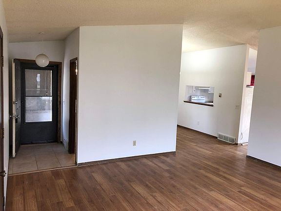 Living room looking back at front door