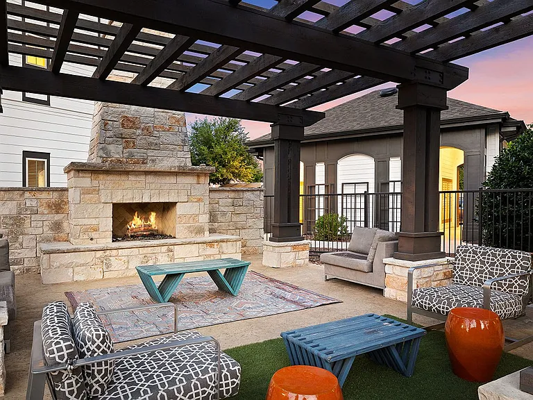Fireside Lounge with Comfy Seating