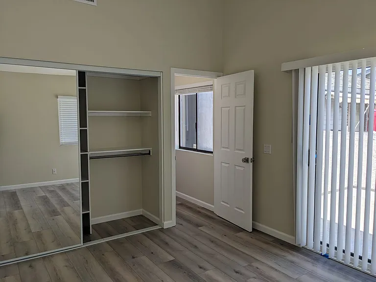 Guest bedroom and closet