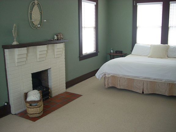 Huge Master with Fireplace