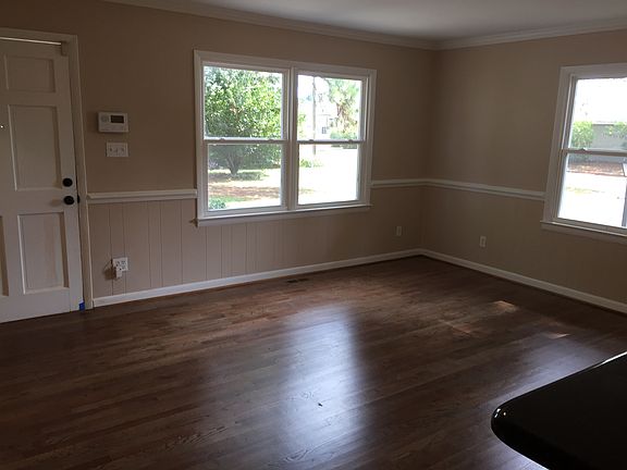 New hardwood flooring.