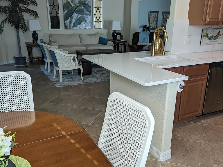 Kitchen Nook to Living Room
