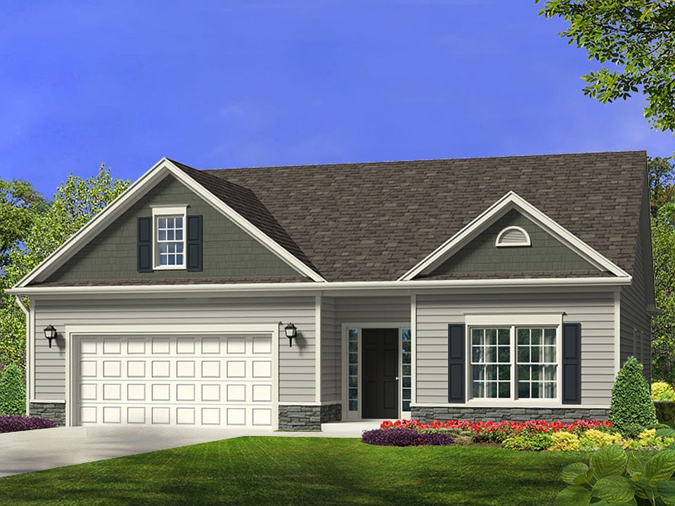 The Kinston Front Elevation Rendering