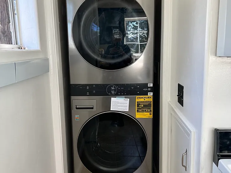 Washer and dryer