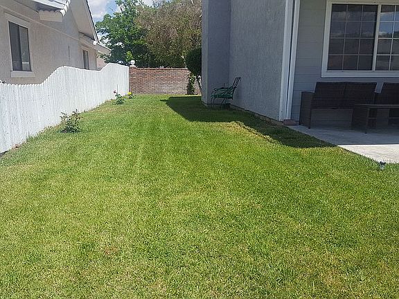 Side lawn