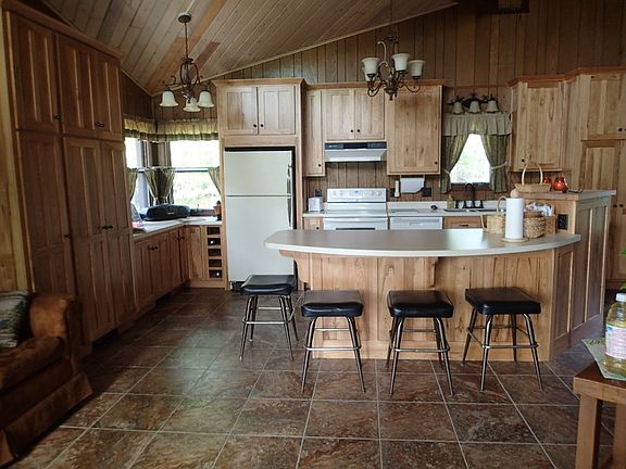interior
						:
						Kitchen with custom Amish made hickory cabinets