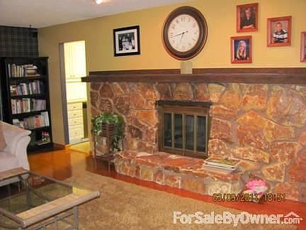 Living Room fireplace