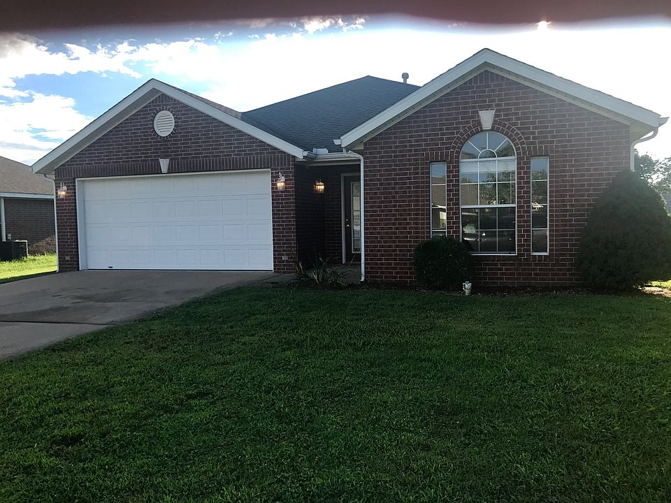 Front view- all brick house