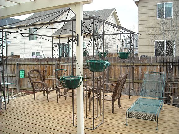 Deck with gazebo