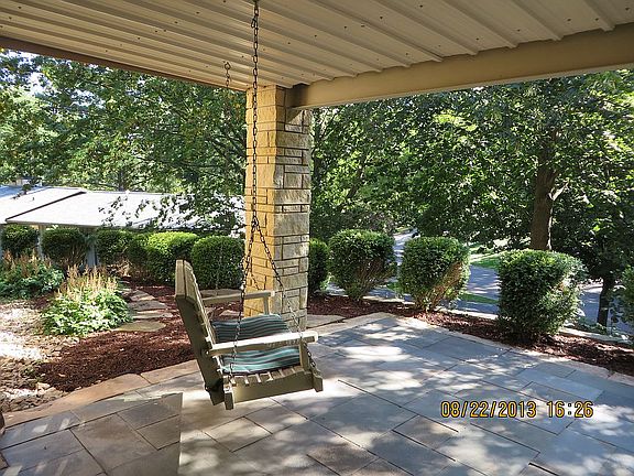 Lower patio