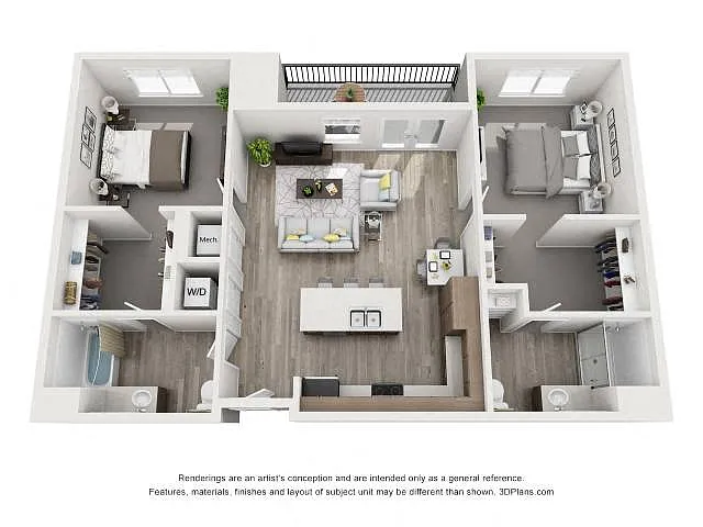 Floor plan Santiago