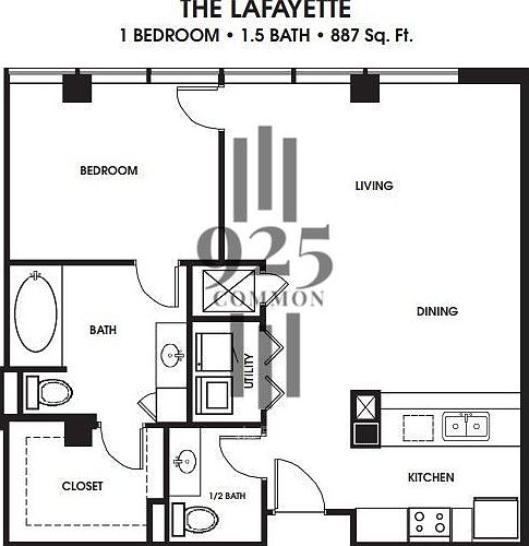 1st image of 925 Common St APT 905