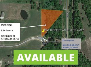 Pine Ridge Ct, Athens, TX 75752