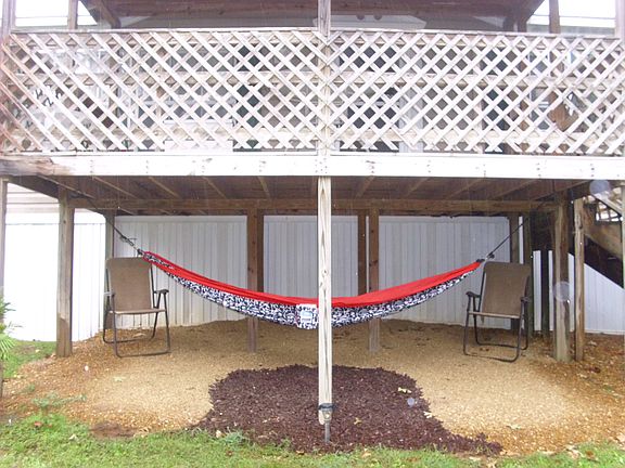 Sitting area at front porch