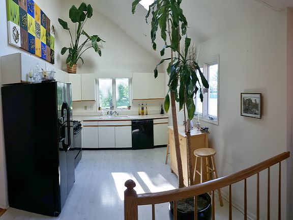 Kitchen and view to front