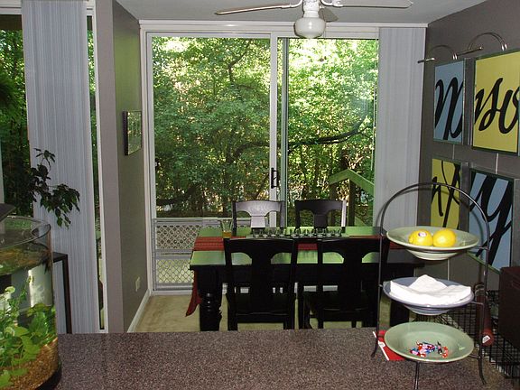 Dining Room and Deck