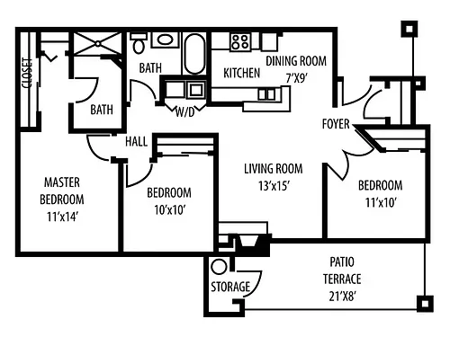 Floor plan Sonora