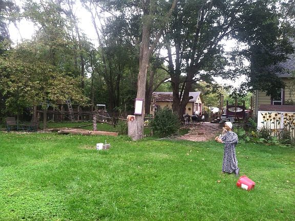 back yard