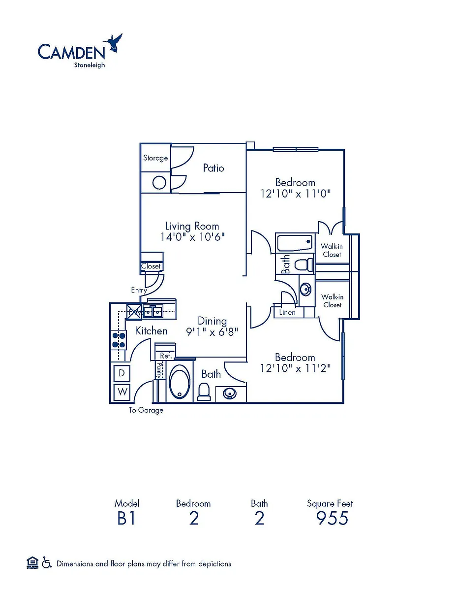 Floor plan B1
