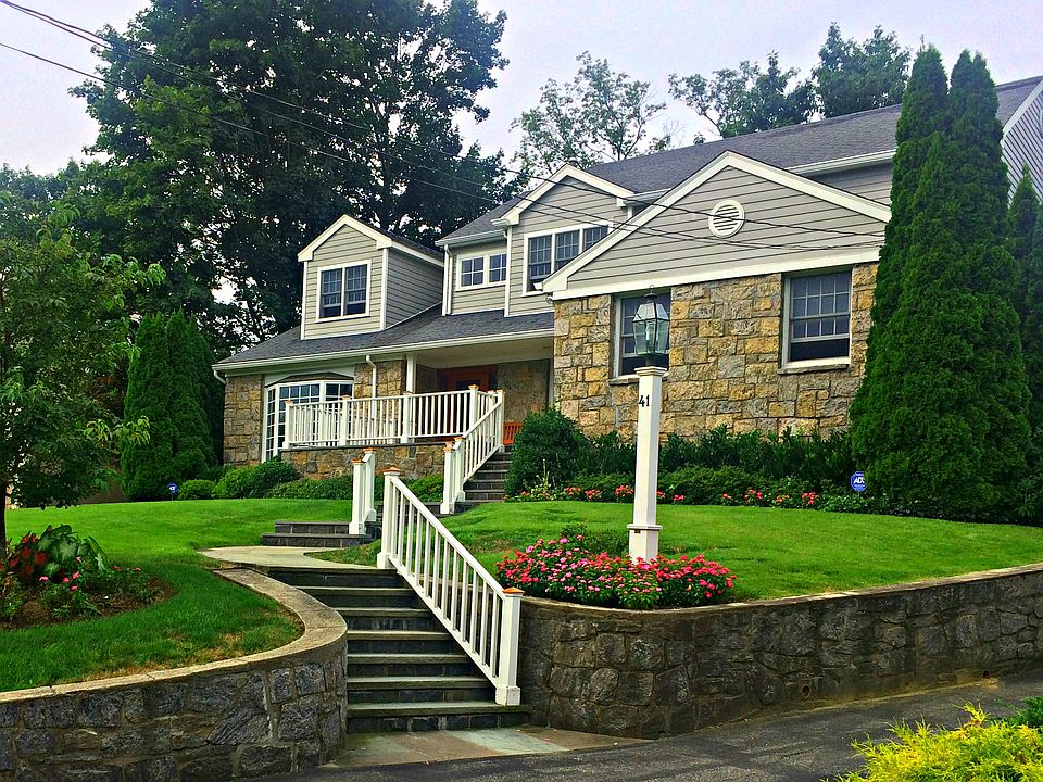 Front View with Bluestone Stairs