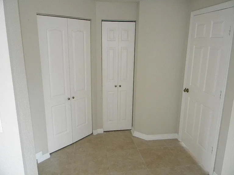 Laundry closet