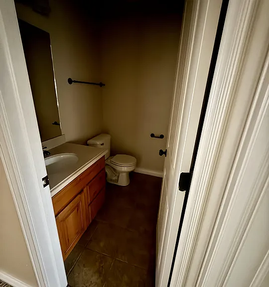 Basement bathroom