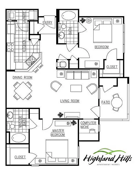Floor plan Briarcliff