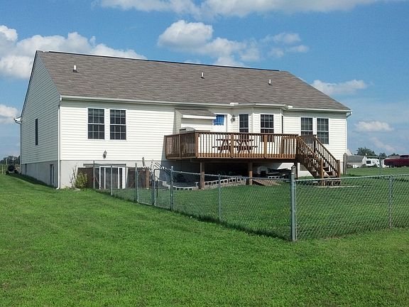 Rear of house