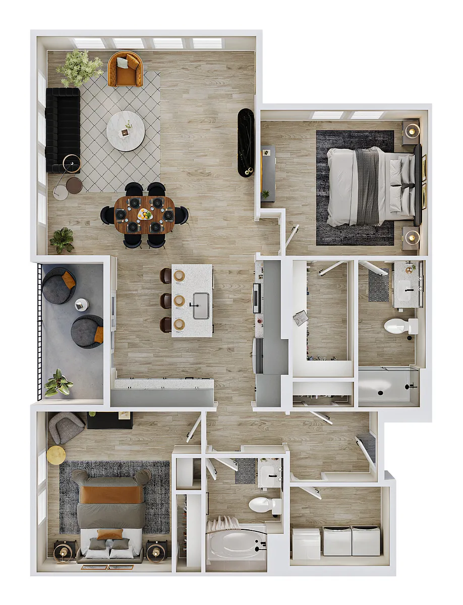 Floor plan B4