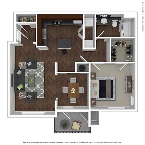 Floor plan The Saratoga
