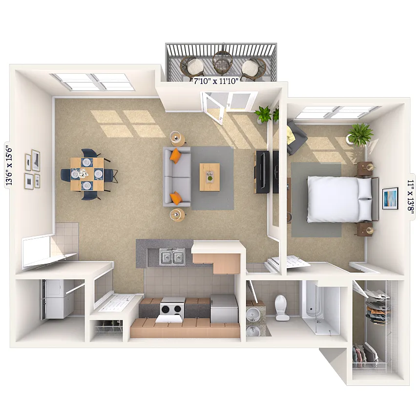 Floor plan Barrington