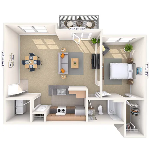 Floor plan Barrington