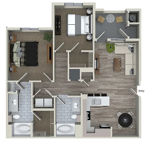 Floor plan B2