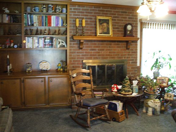 Fireplace and builtins