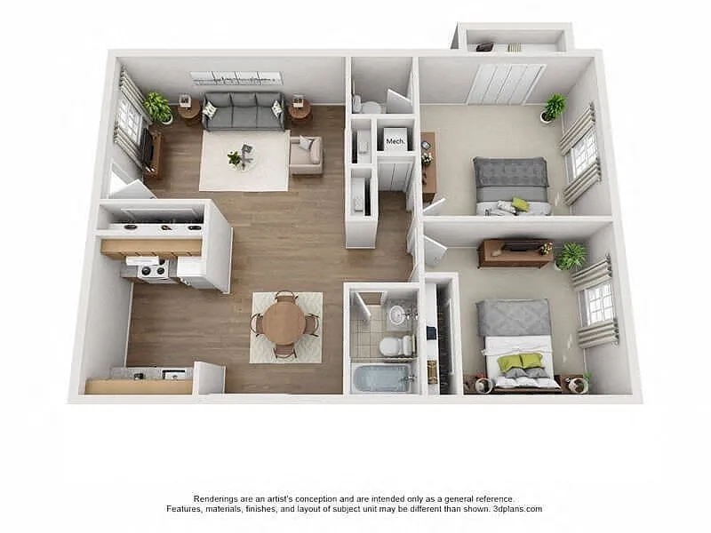 Floor plan Aspen Cypress