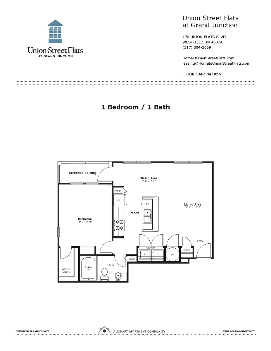 Floor plan Neilston U2 1.1