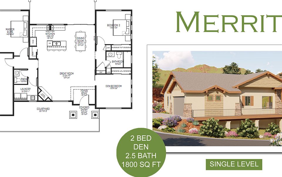 Merritt Plan, Hillcrest at Forest Trails, Prescott, AZ 86305 Zillow