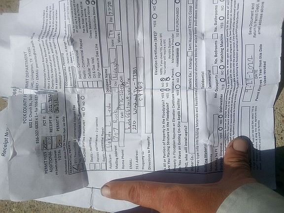 Lot 4 (220 Windwood address permit