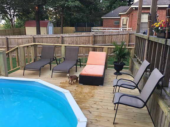 Deck added on in 2016