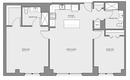 Floor plan 2B