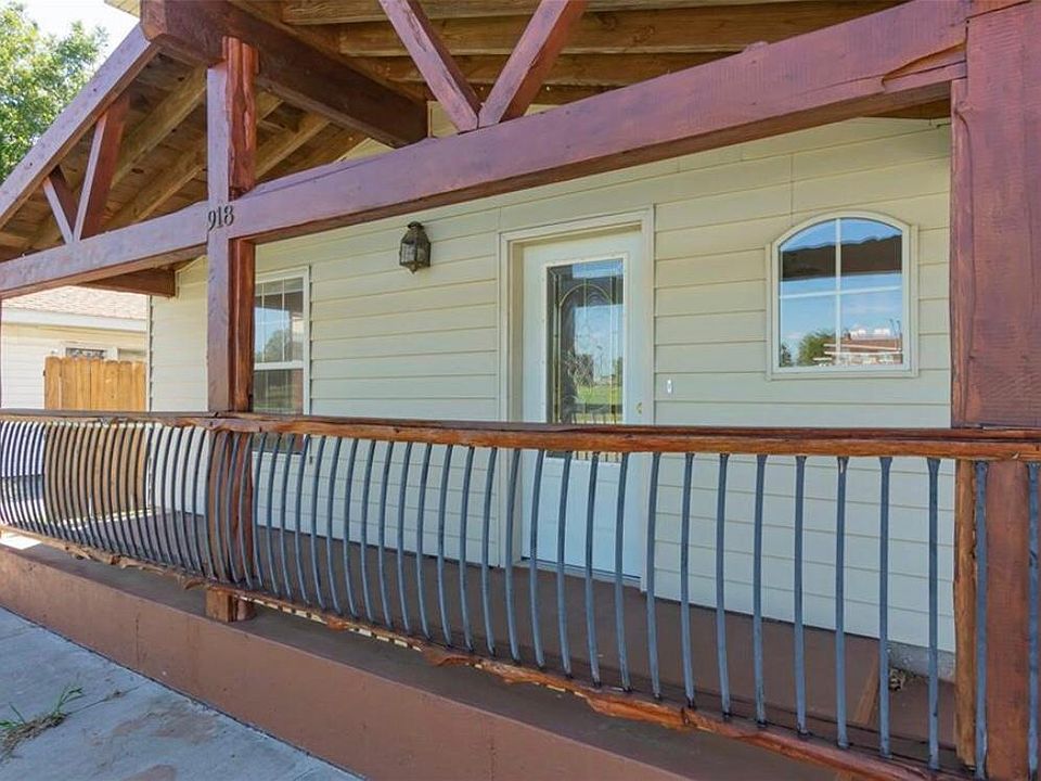 Front door and porch area