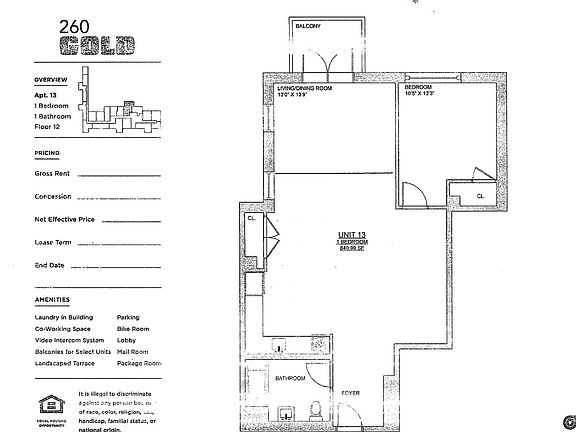 2nd image of 260 Gold St APT 1213