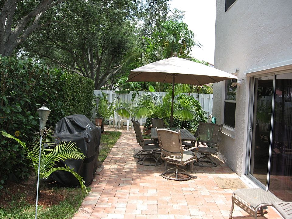 Backyard patio
