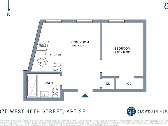 2nd image of 375 W 46th St #2SE