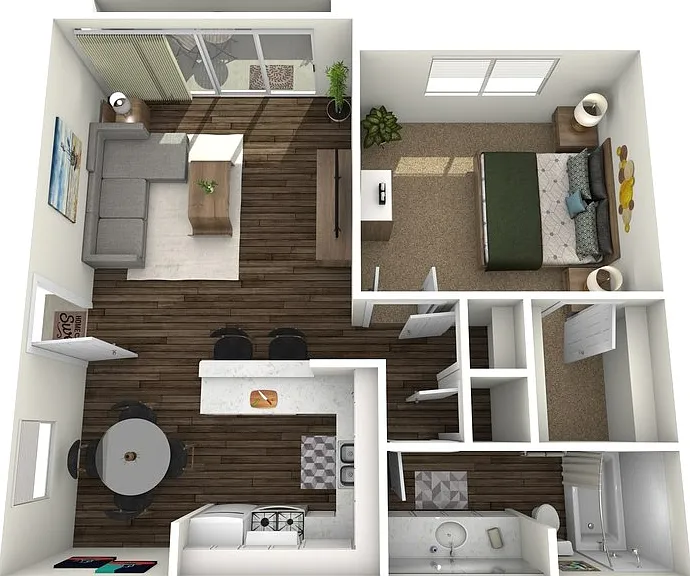 The Redwood Floorplan Diagram
