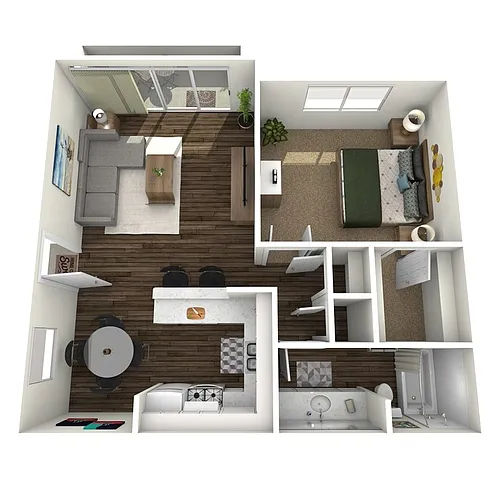 Floor plan The Redwood