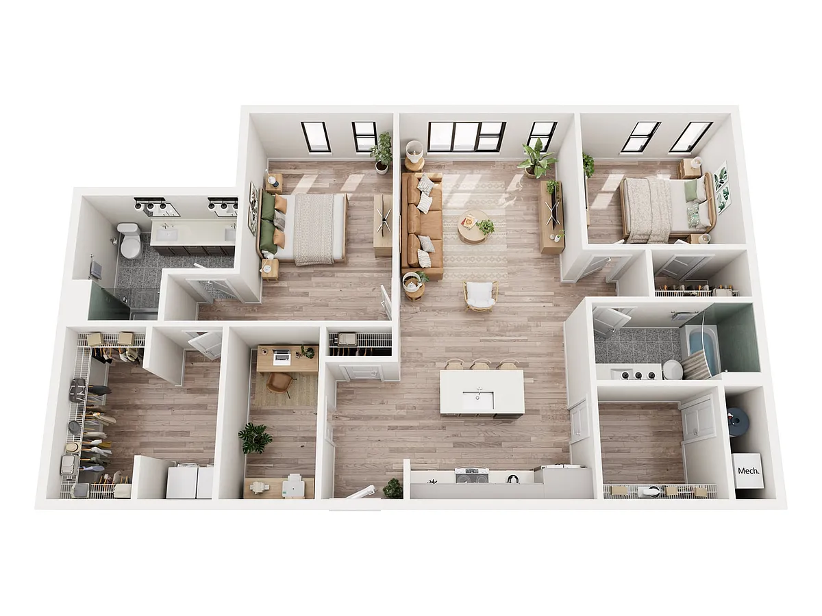 Floor plan Lynton with Den