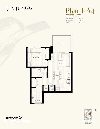 Floor plan T-A4