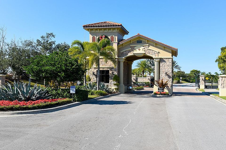 River Strand security gate
