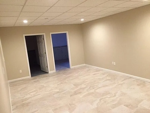 Finished basement